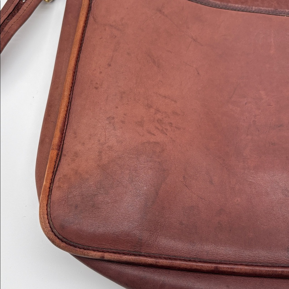 Vintage Coach Metropolitan Leather Briefcase Bag USA BLEMISH - Picture 12 of 15